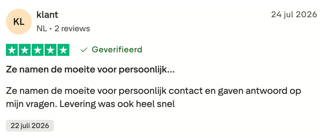 Klantreview