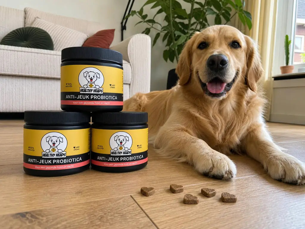 5 redenen waarom jouw hond dit Anti-Jeuk supplement nodig heeft