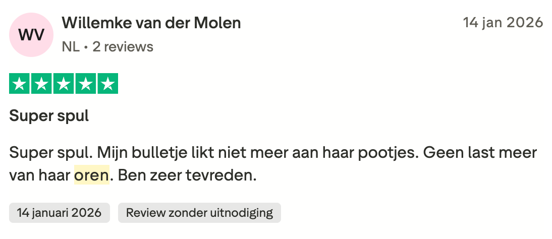 Klantreview