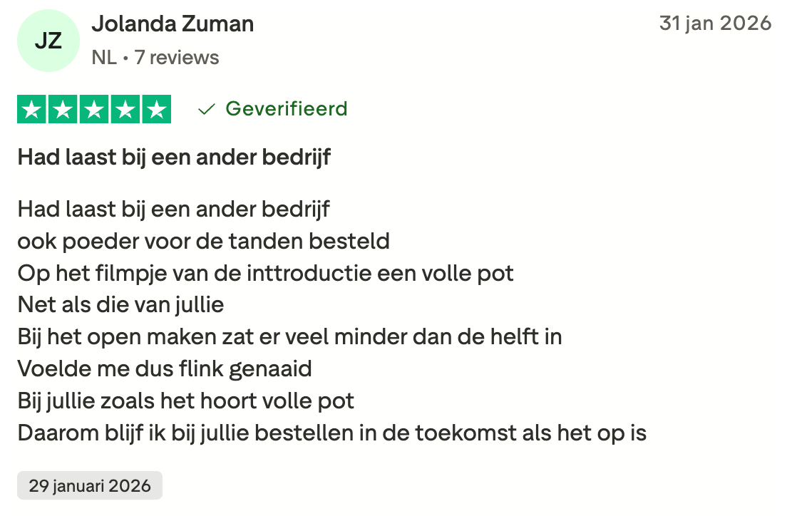 Klantreview